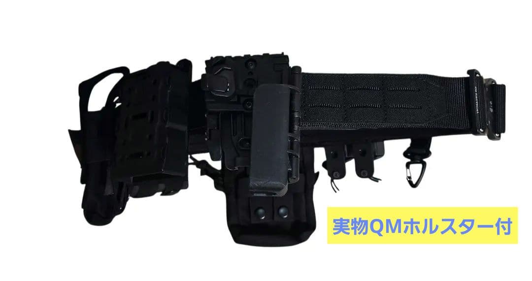 最終値下げ！！O2TACTICALベルトXLサイズ+実物QMホルスターセット