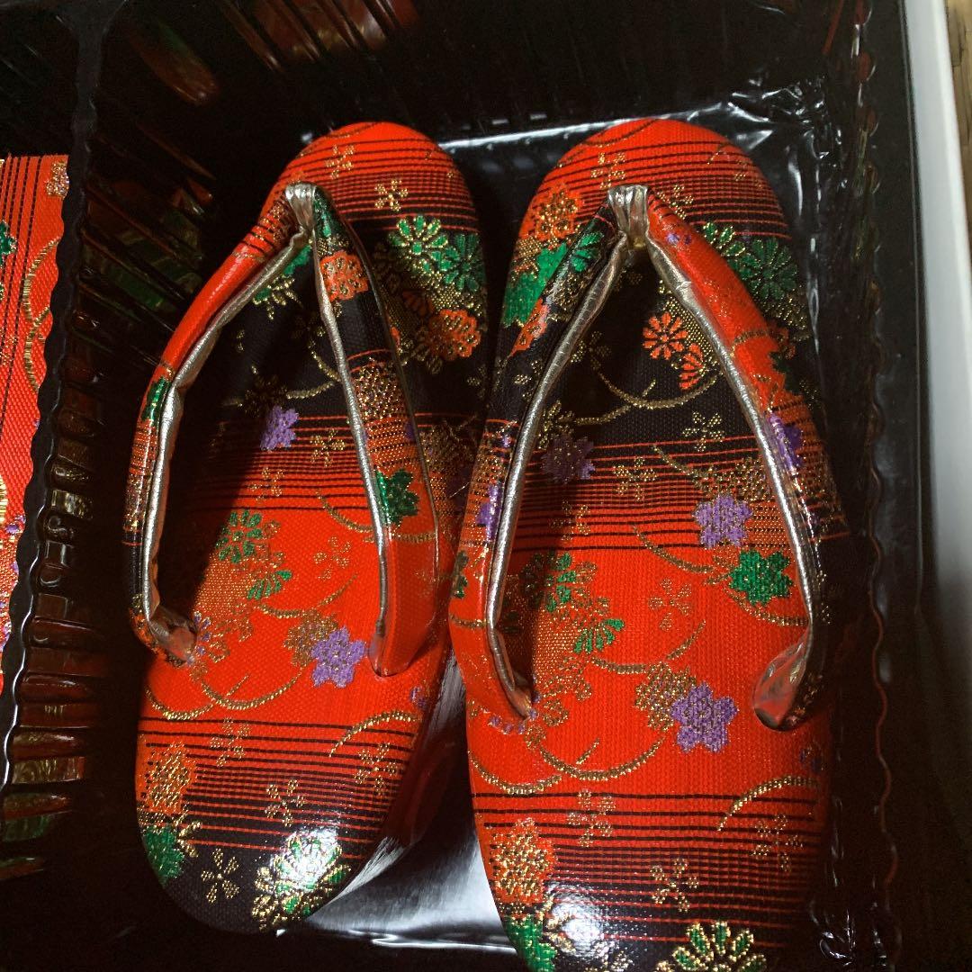 七五三女の子　帯　はこせこ　セット