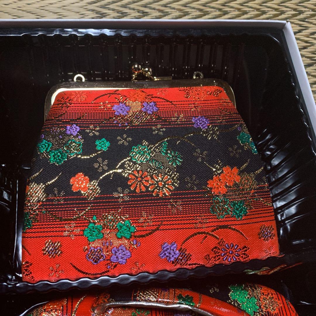 七五三女の子　帯　はこせこ　セット