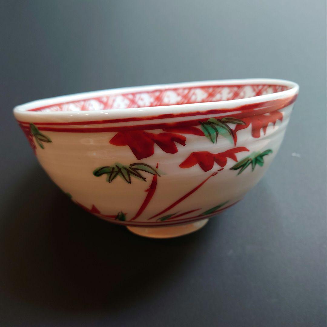 正木春蔵　菓子鉢　共箱　深鉢　魁　呉須赤絵　九谷　須田青華　手描き　茶席　茶道具