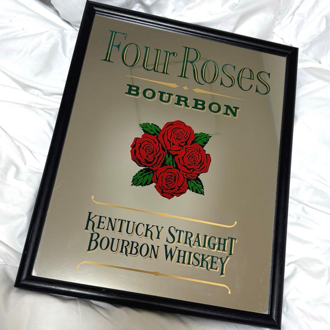 希少！FOURROSES パブミラー バーボン ウイスキー　vintage