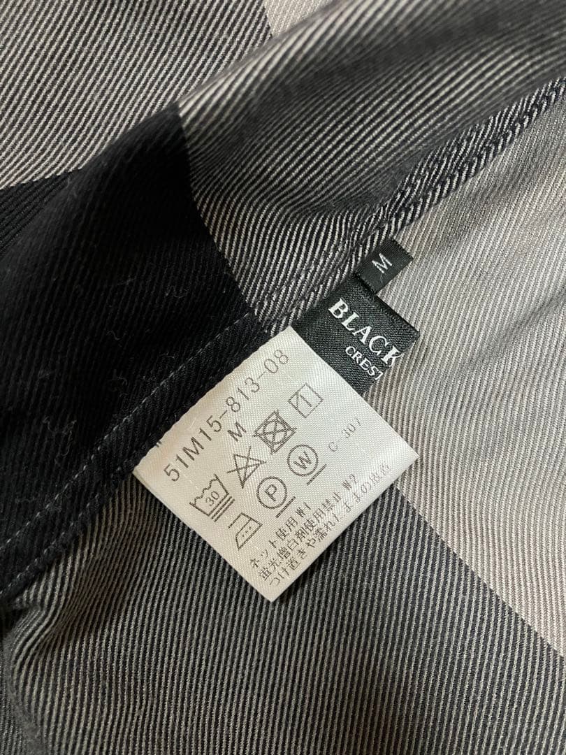 【リザードン様】バーバリーブラックレーベルクレストブリッジビッグスケール【限定】