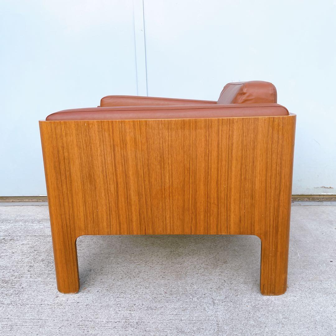 天童木工Haco チェア④ ソファ 1人掛け 本革 レザー 椅子 アームチェア