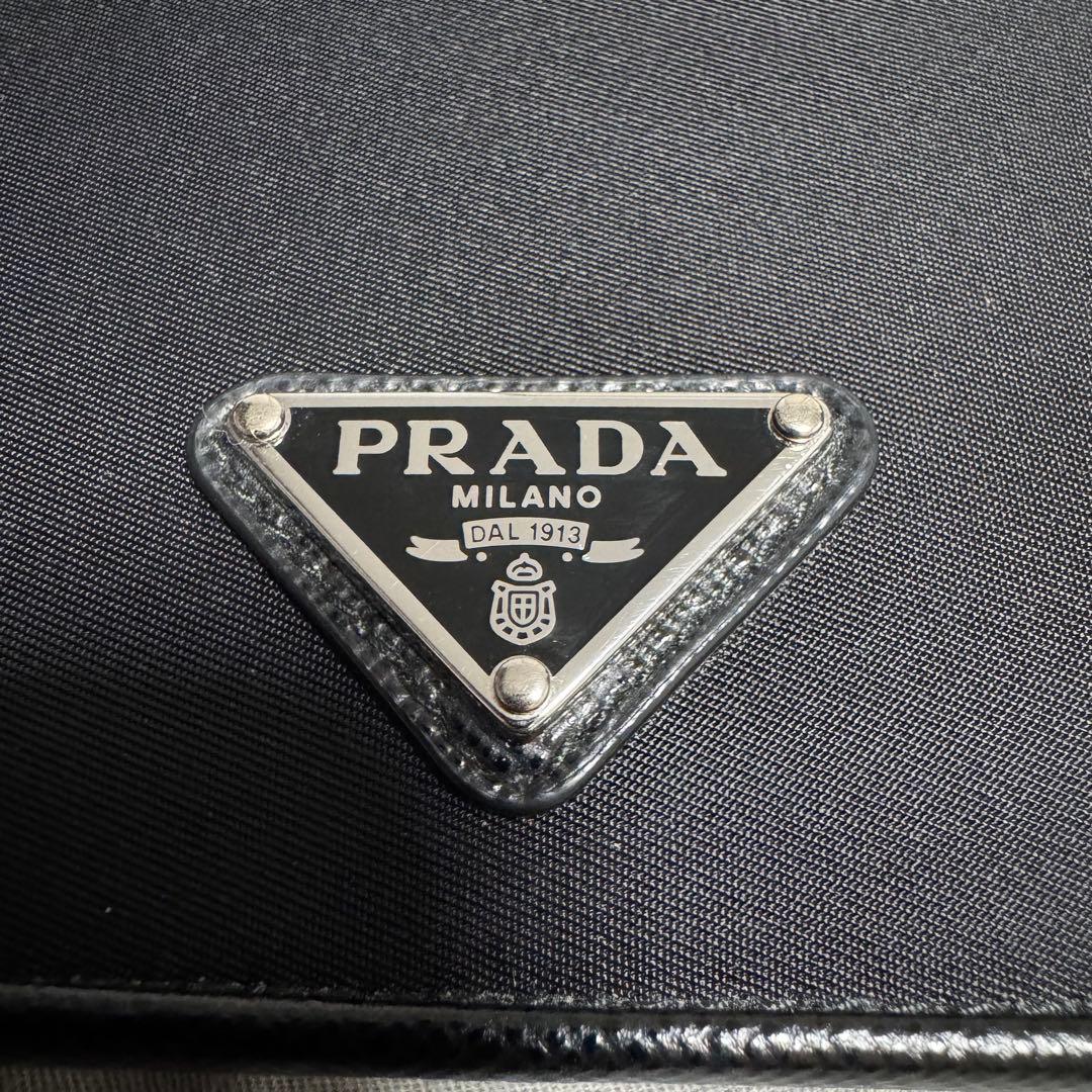【31日迄】PRADA★二つ折り財布★ナイロン★サフィアーノレザー★1MV204