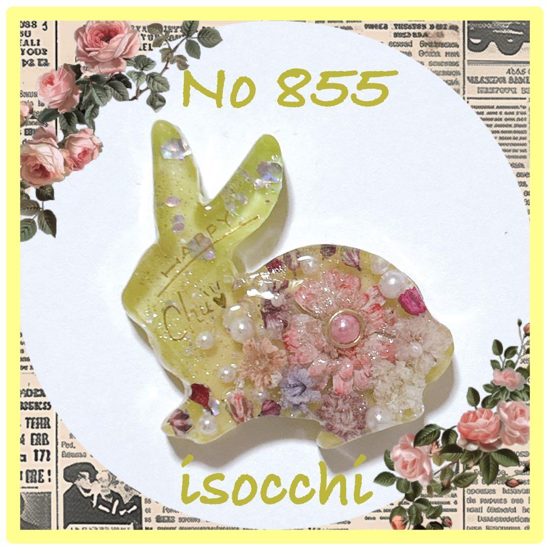 No 855❣️可愛いレジンヘアゴム❣️かすみ草❣️♪(๑ᴖ◡ᴖ๑)♪