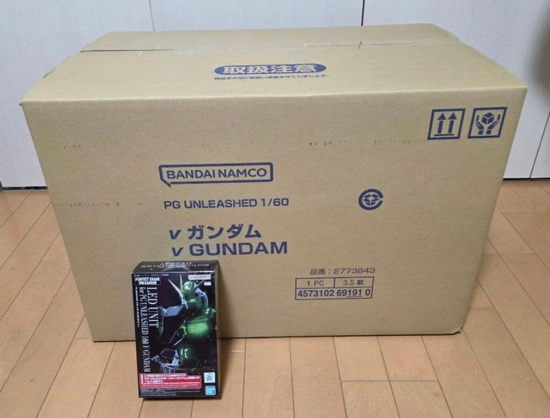 【未開封】pg unleashed 1/60 νガンダム +ledユニットセット