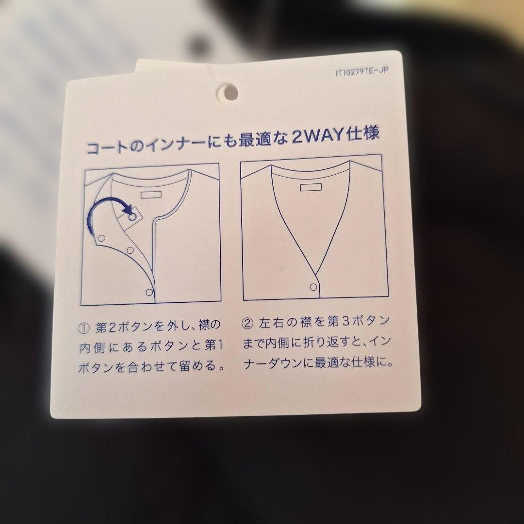 No.2021 ◇ユニクロ　ウルトラライトダウン　ロングベスト　Lサイズ