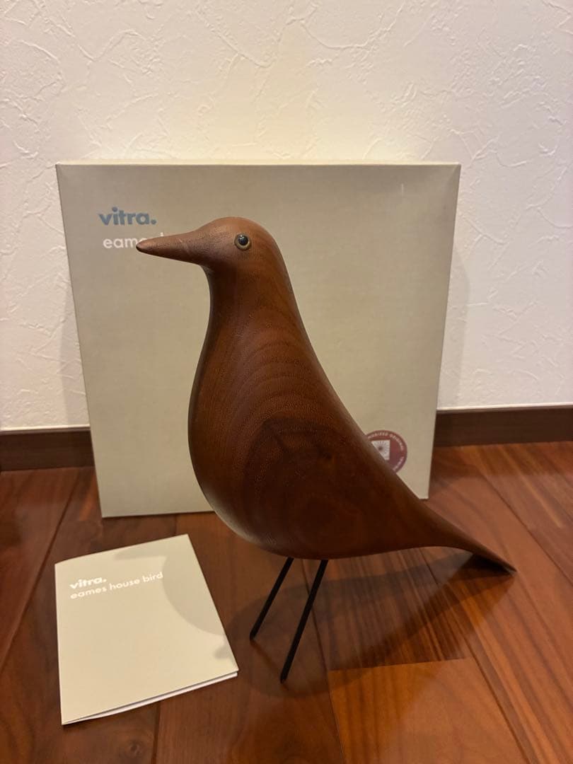 vitra ハウスバード　ウォルナット　鳥の置き物