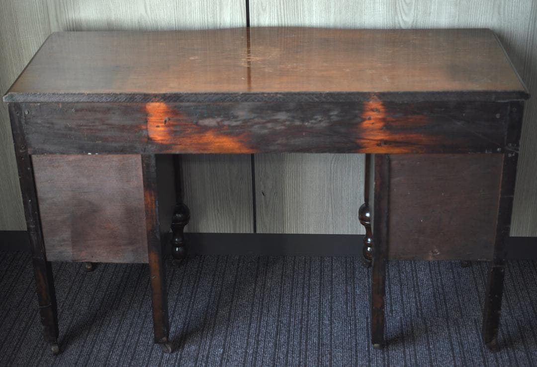 ヴィンテージ ワークデスク キャスター付き 木製 TA2027