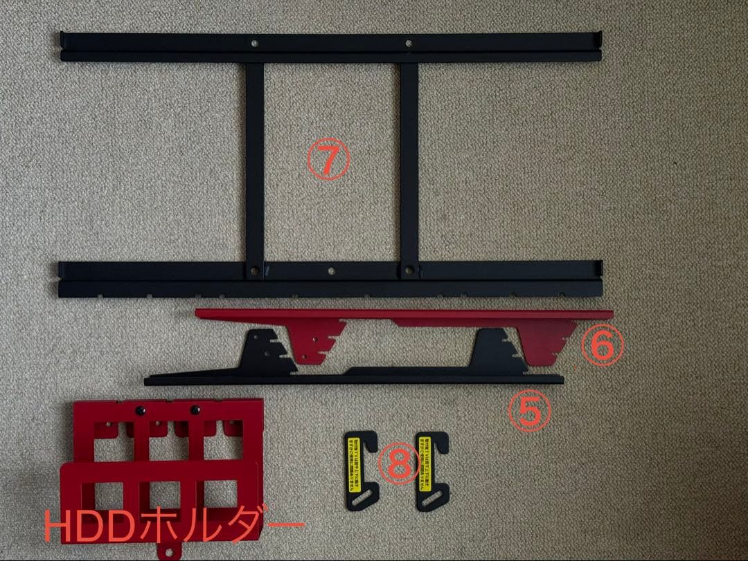 WALL TV STAND V3 LOW TYPE HDDホルダー付き