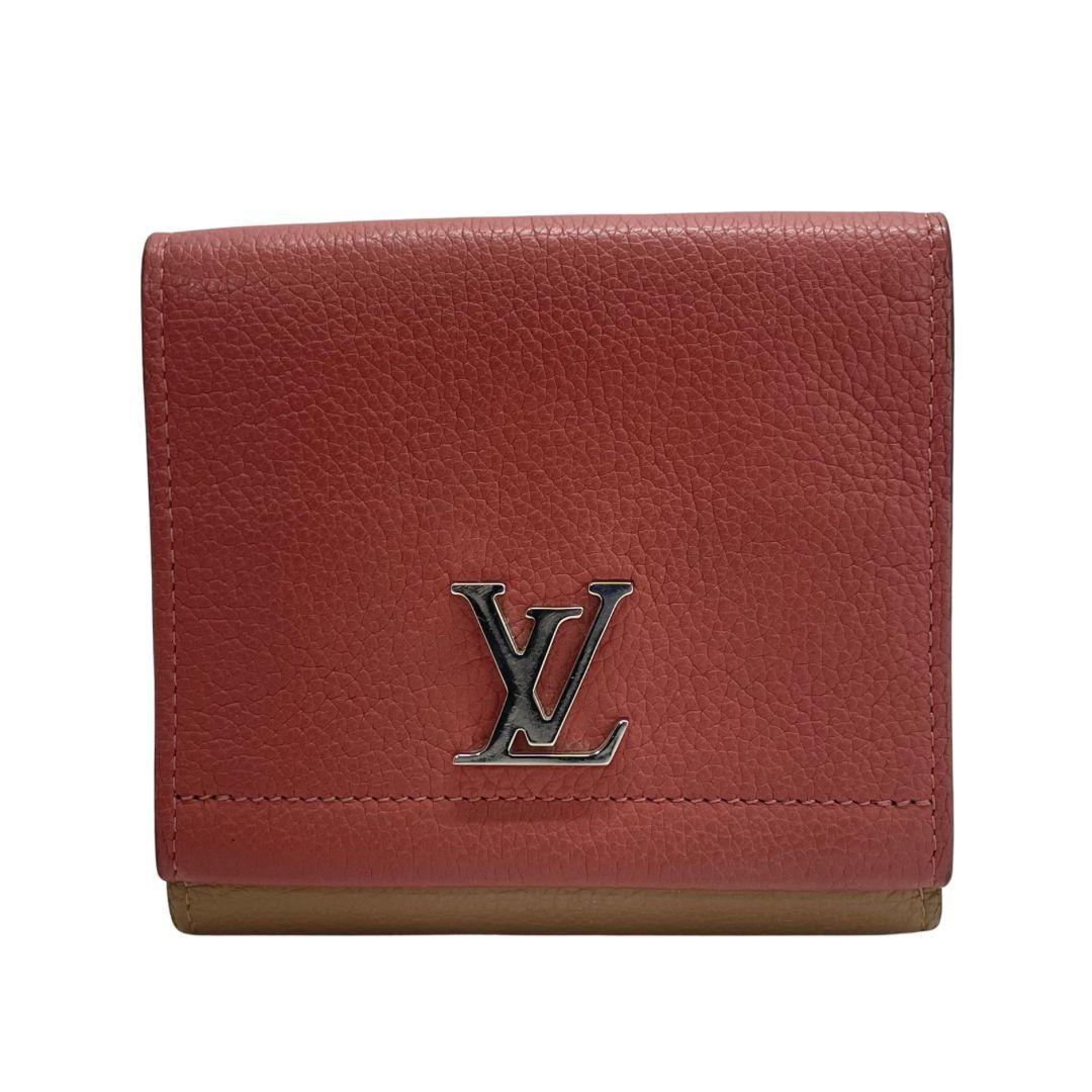 364 ルイヴィトン ポルトフォイユ・ロックミー 折り財布 ヴューローズ