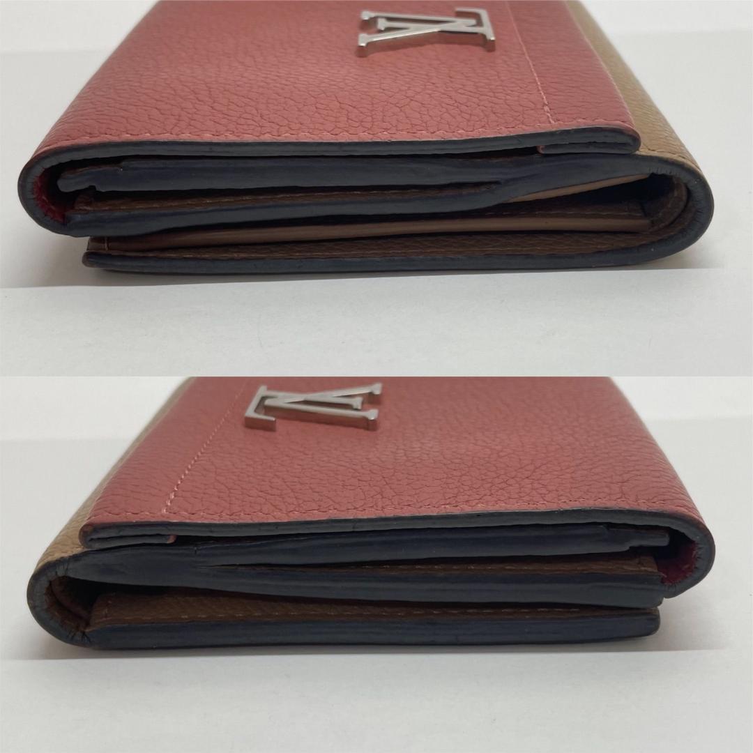 364 ルイヴィトン ポルトフォイユ・ロックミー 折り財布 ヴューローズ