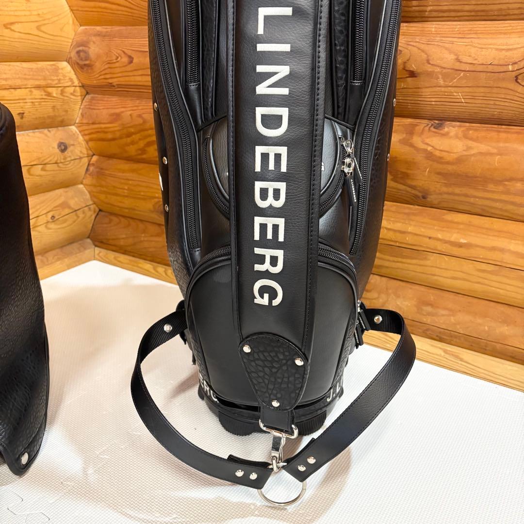 【美品】J.LINDEBERG キャディバッグ 20周年記念限定モデル