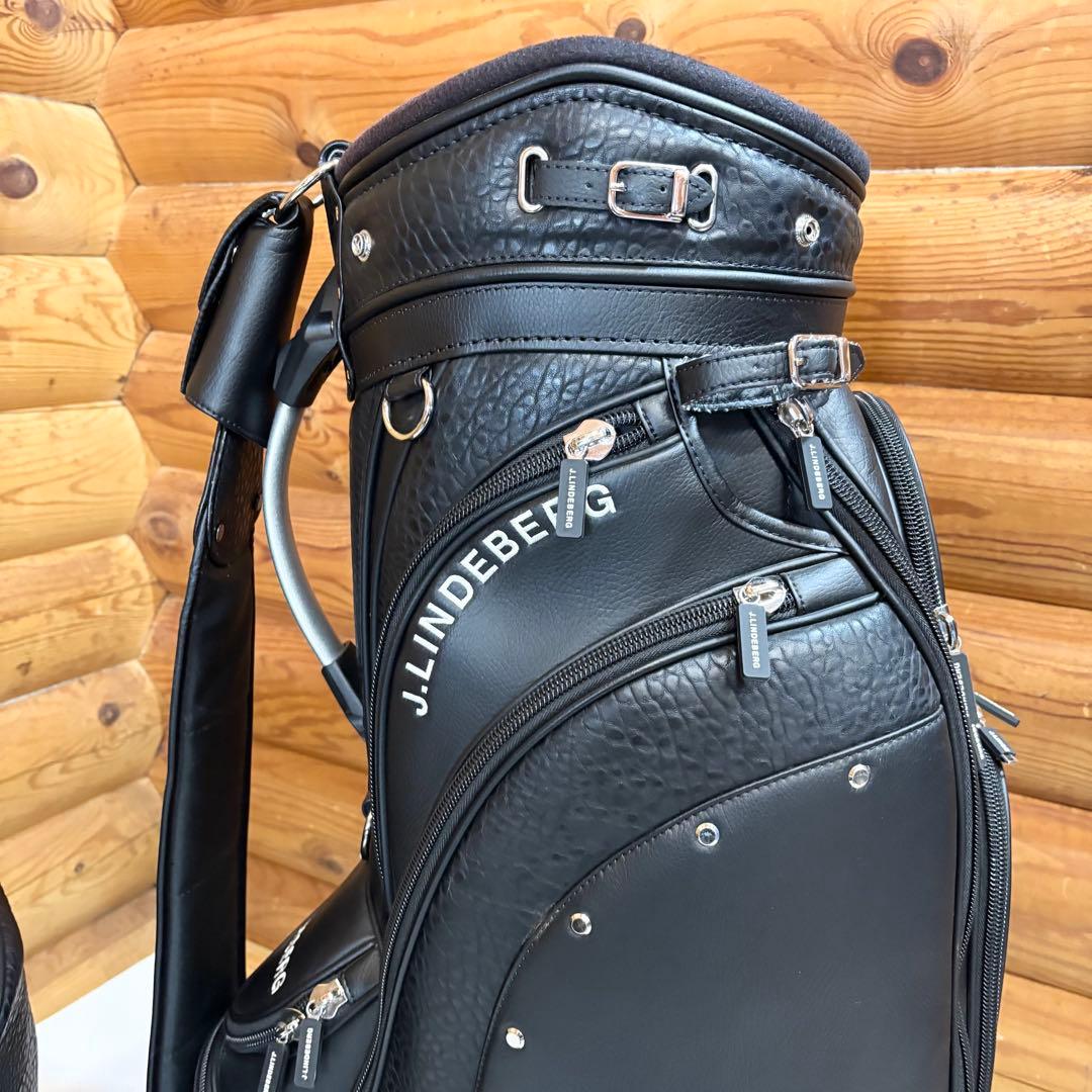 【美品】J.LINDEBERG キャディバッグ 20周年記念限定モデル