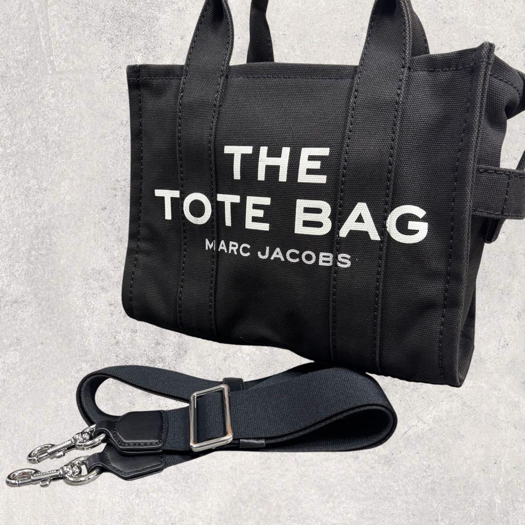 NOTOKOマークジェイコブス トートバッグ スモール 黒 キャンバス