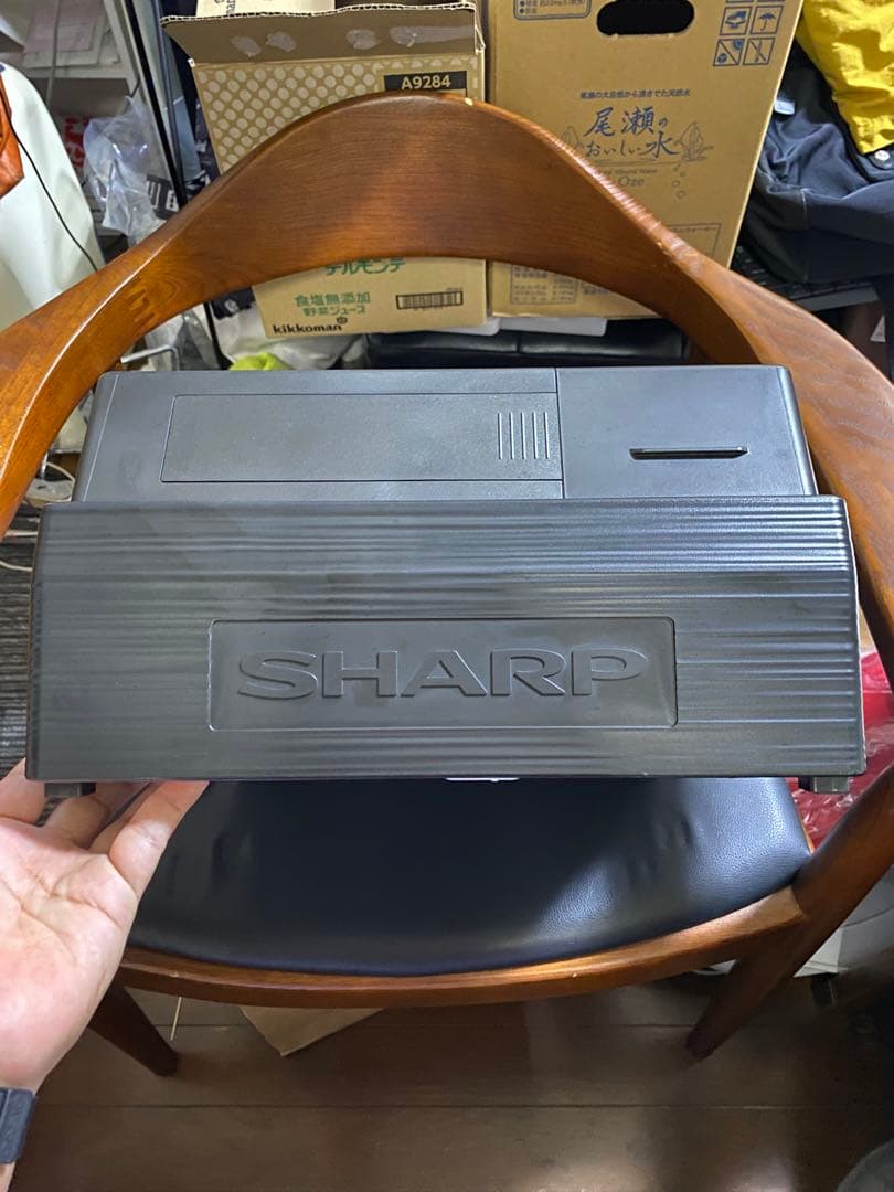 ロール紙付き シャープ XE-A147（ブラック）電子レジスタ