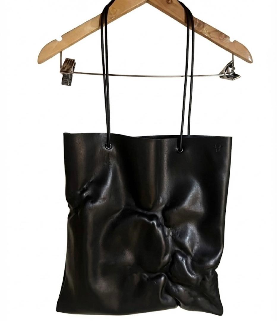 KAGARI YUSUKE スキントートバッグ [BLACK] / ほぼ新品