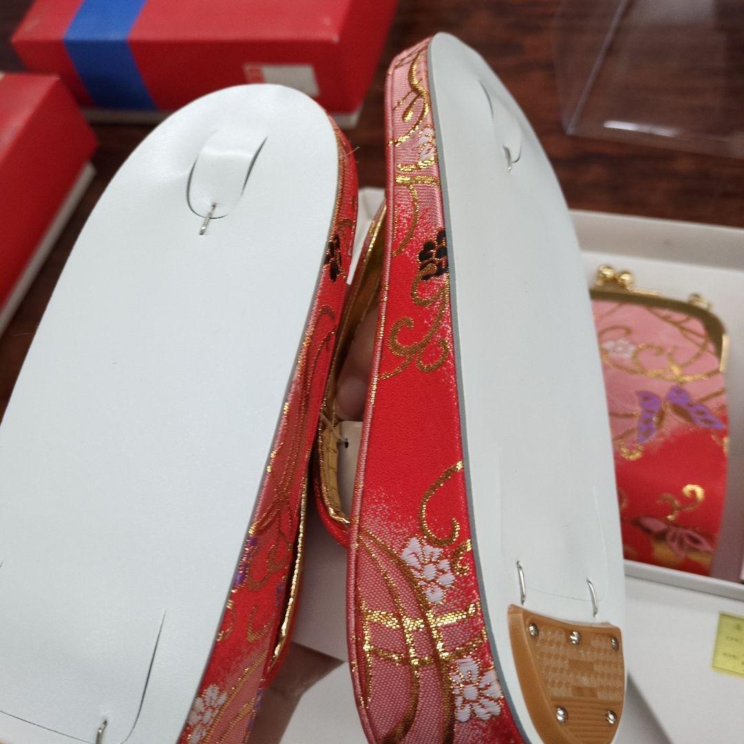 七五三　草履とバッグのセット　21センチ未使用タグ付き