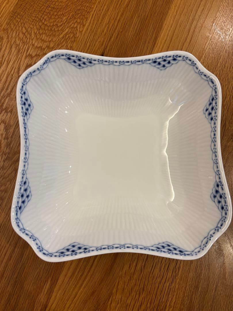 ロイヤルコペンハーゲン 578プリンセス ボウル スクエア 21 新品未使用