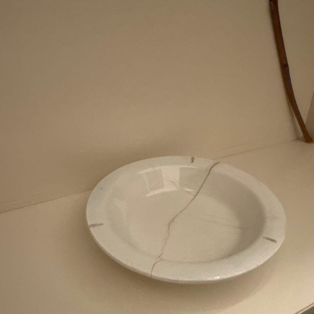 フランスアンティーク小皿　丸皿