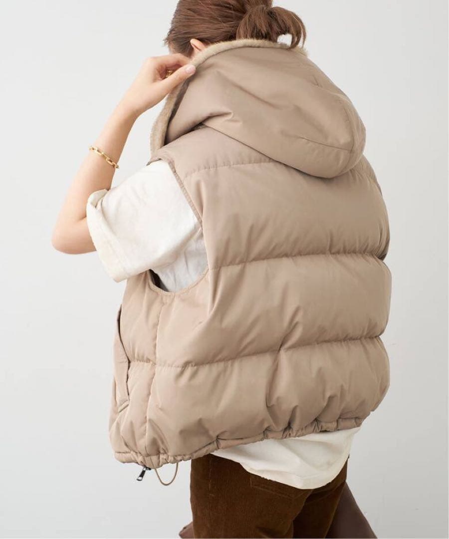 DeuxiemeClasse★今季新品MY WHITE/マイホワイトダウンベスト