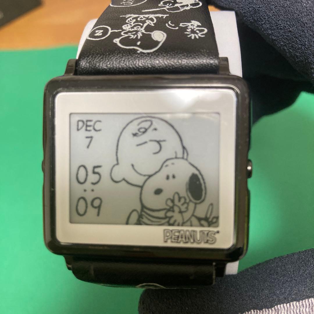 【希少 稼働品】PEANUTS スマートキャンバス ブラックエディション65周年