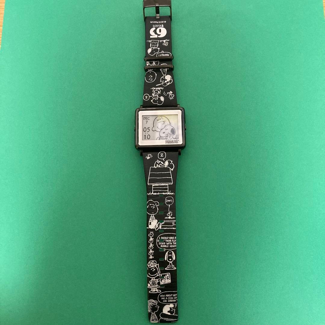 【希少 稼働品】PEANUTS スマートキャンバス ブラックエディション65周年