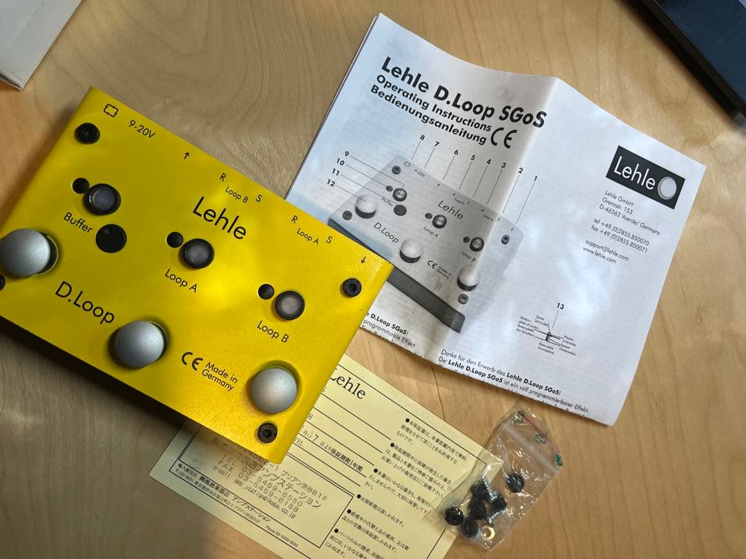 Lehle D.Loop ギターエフェクター