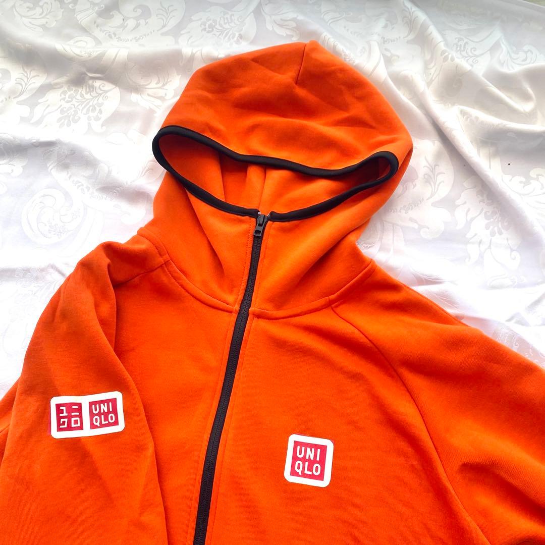 未使用 UNIQLOテニス スウェット パーカー錦織圭モデル ドライストレッチ