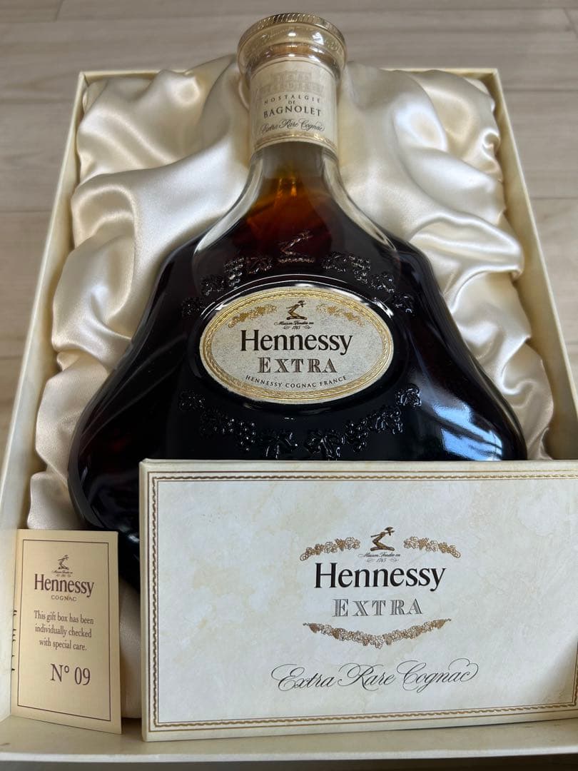 ヘネシーエクストラノスタルジー・ド・バニョレ　未開封