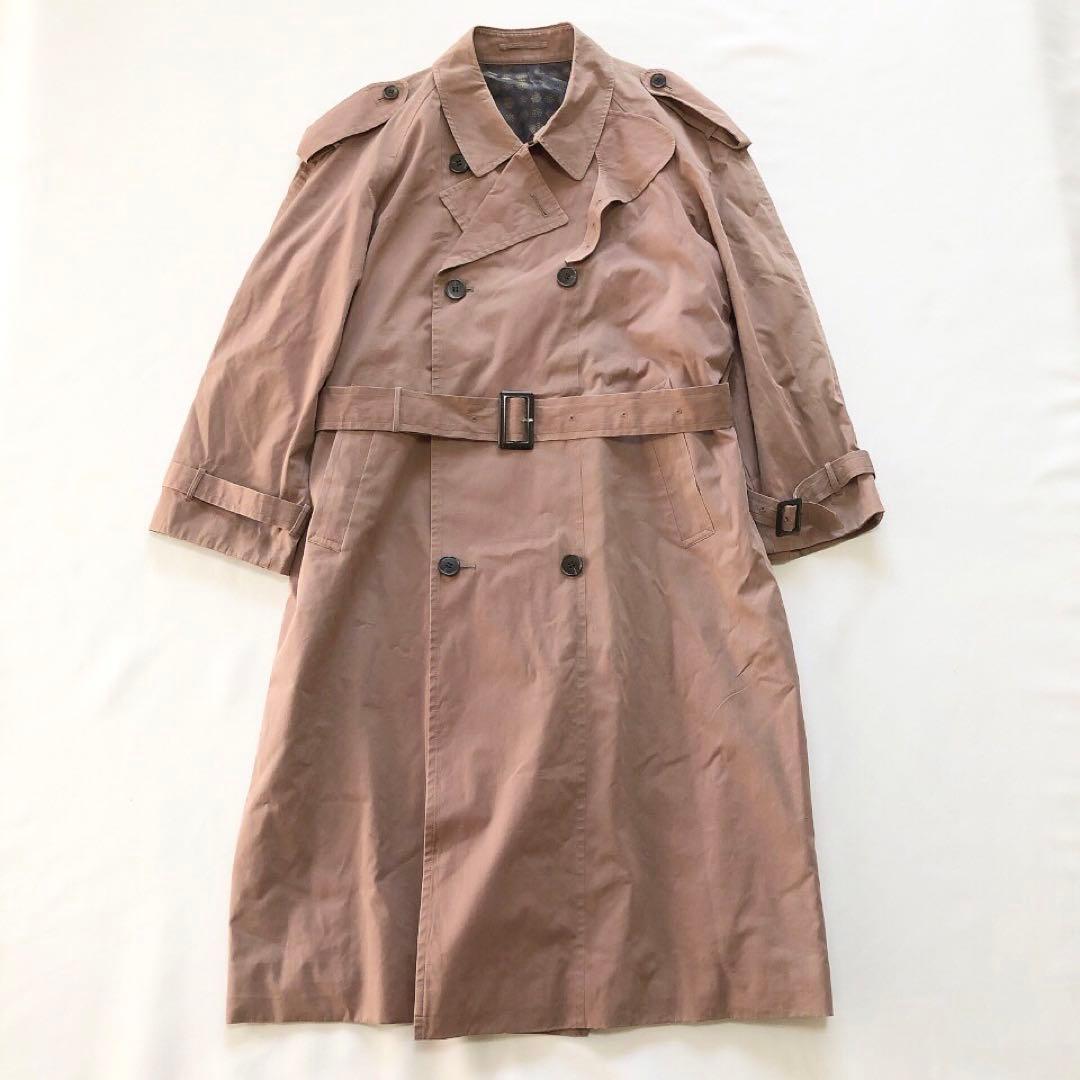 【良品】イヴサンローラン ヴィンテージ トレンチコート ベルト 日本製 S