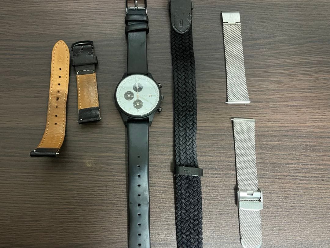 【ソーラー】knot 時計　TSC-39 チタニウムクロノグラフ