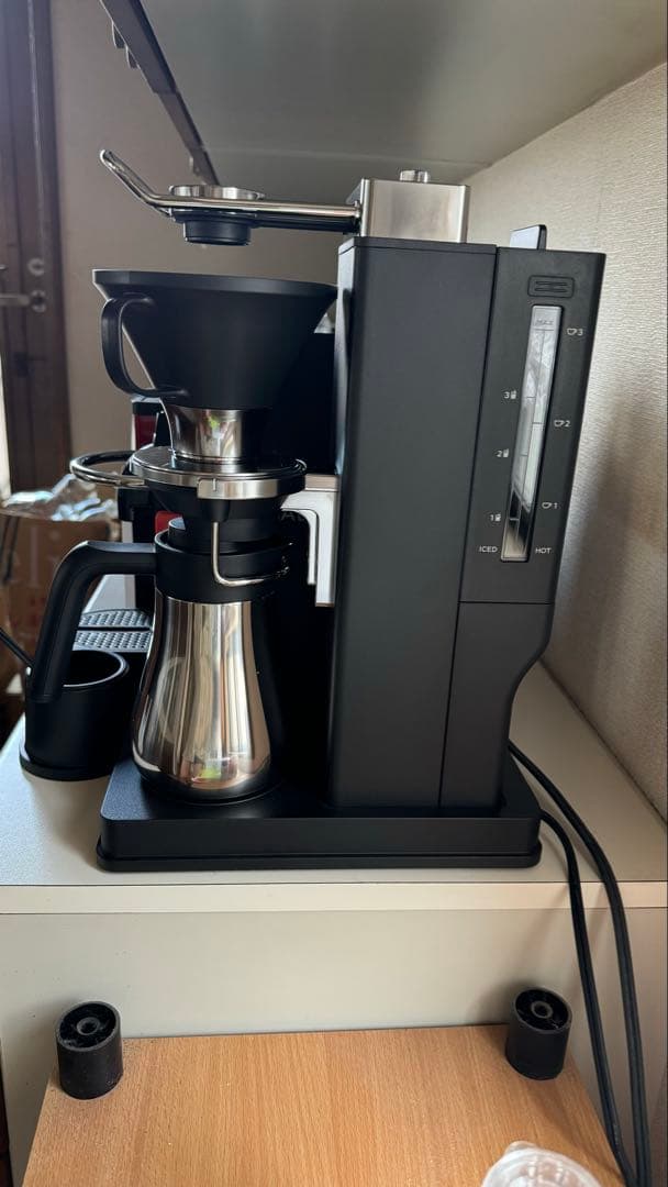 【美品】BALMUDA The Brew コーヒーメーカー 黒 ステンレス