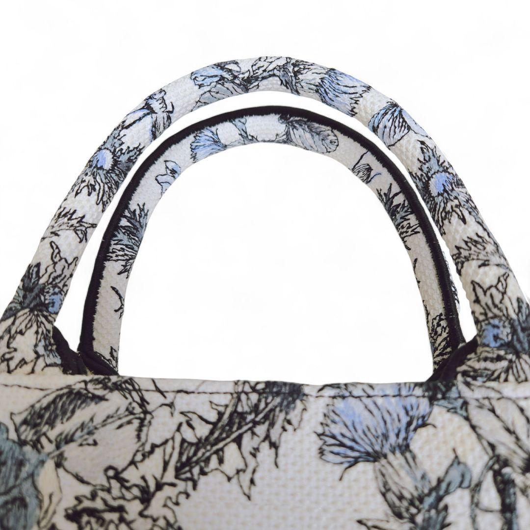 【ほぼ未使用】ディオール ブックトート スモール トートバッグ 青【希少】