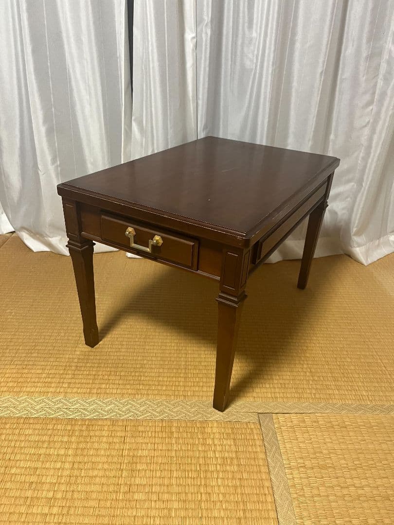 【値下げ】マルニ木工 サイドテーブル 引き出し付