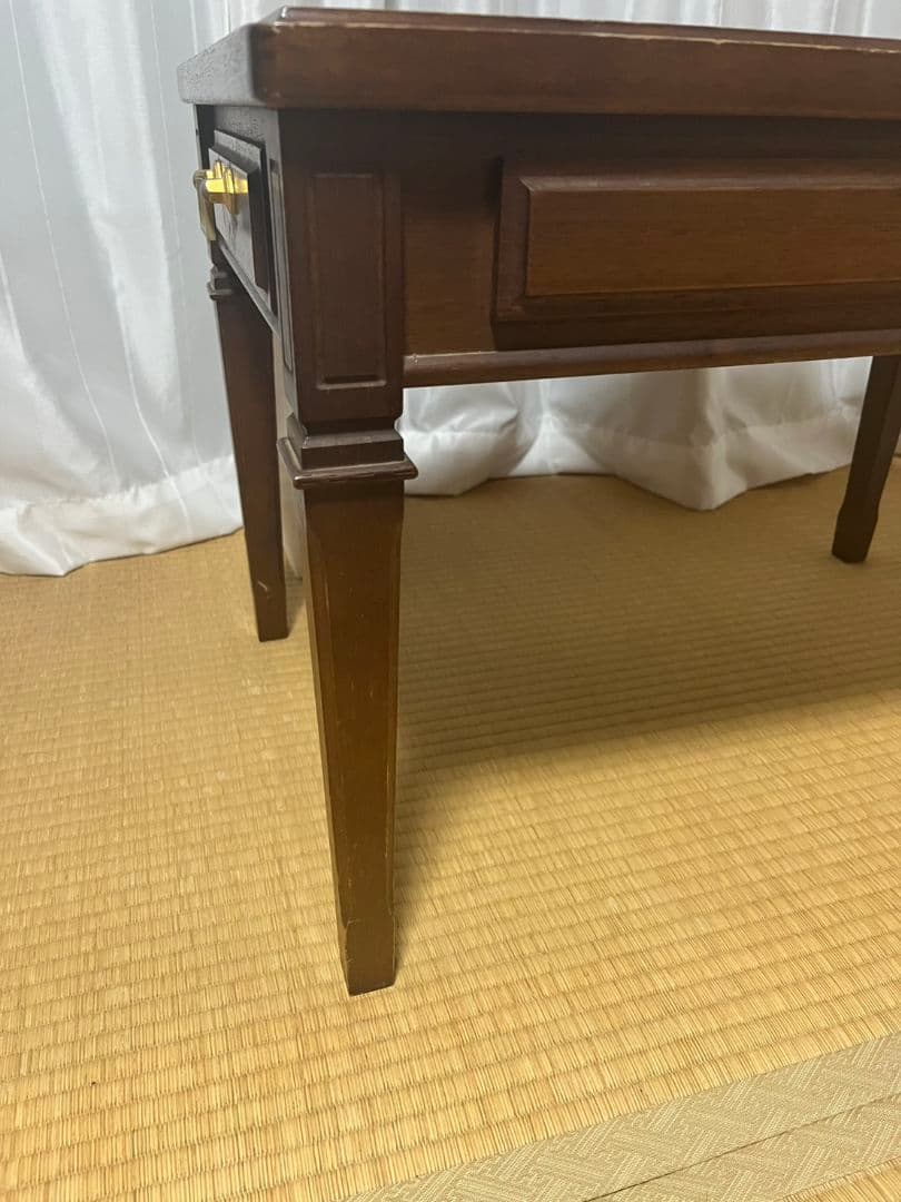 【値下げ】マルニ木工 サイドテーブル 引き出し付