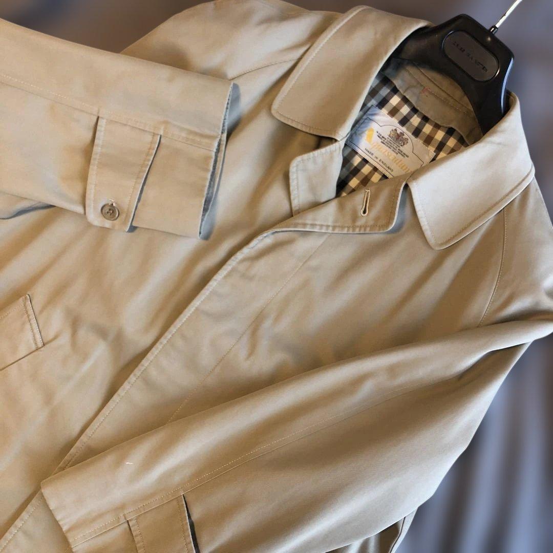 AQUASCUTUMアクアスキュータム'70'80ヴィンテージステンカラーコート