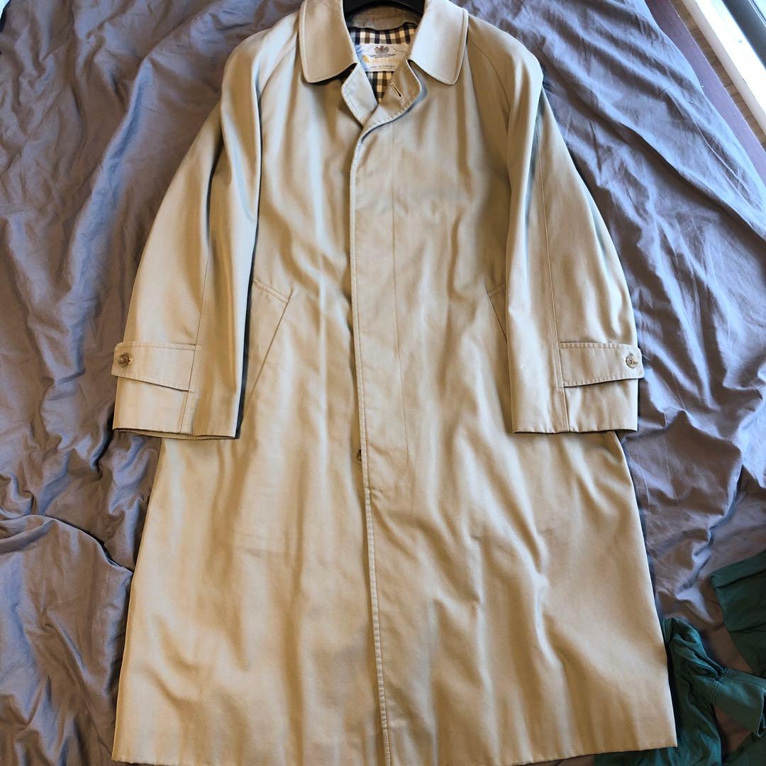 AQUASCUTUMアクアスキュータム'70'80ヴィンテージステンカラーコート