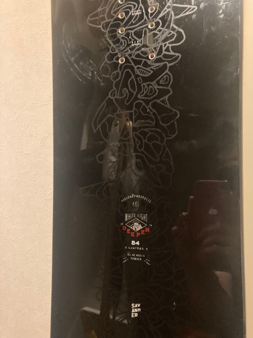美品　SAVANDER DEEPEN 154cm #1 パウダーボード