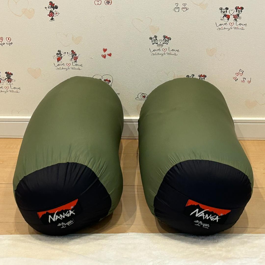 ナンガ(NANGA) シュラフ オーロラ 800STD スクウェア　２個セット