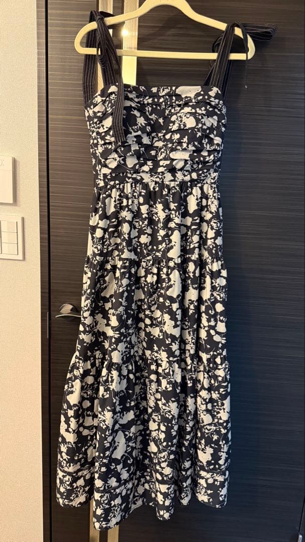 ワンピース Estella K Sandra Floral-print long dress