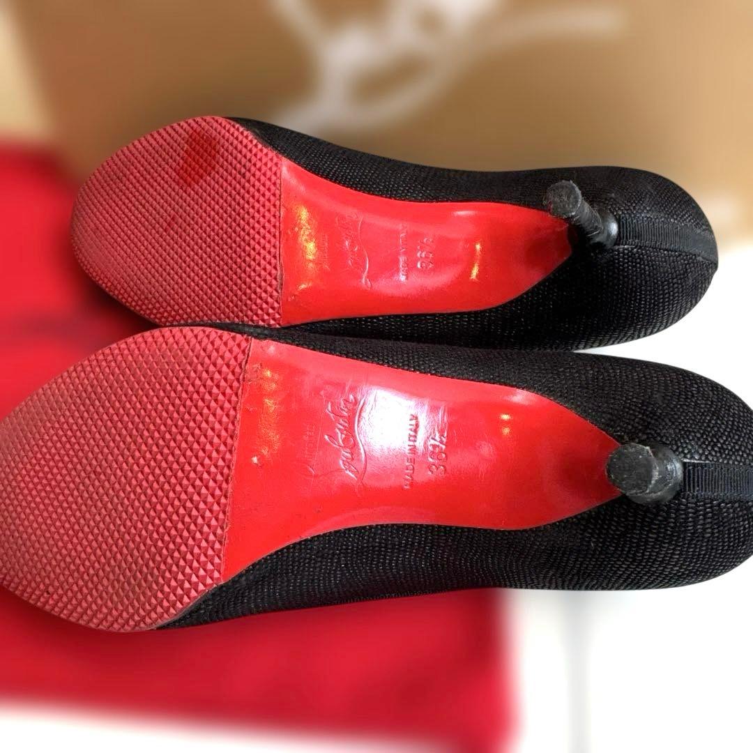 Louboutin クリスチャンルブタン　パンプス　ハイヒール　黒　36.5