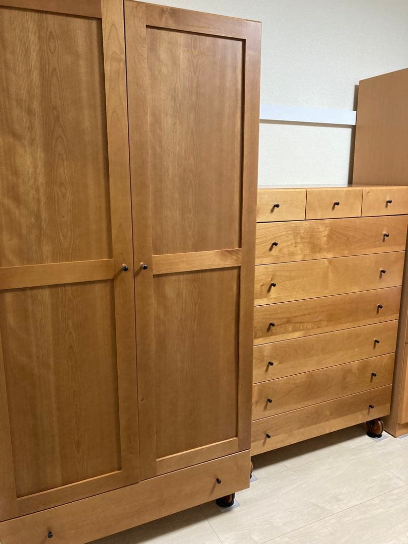 【ゆきまつりさん限定】クローゼットとチェストのセッ【①クローゼット】