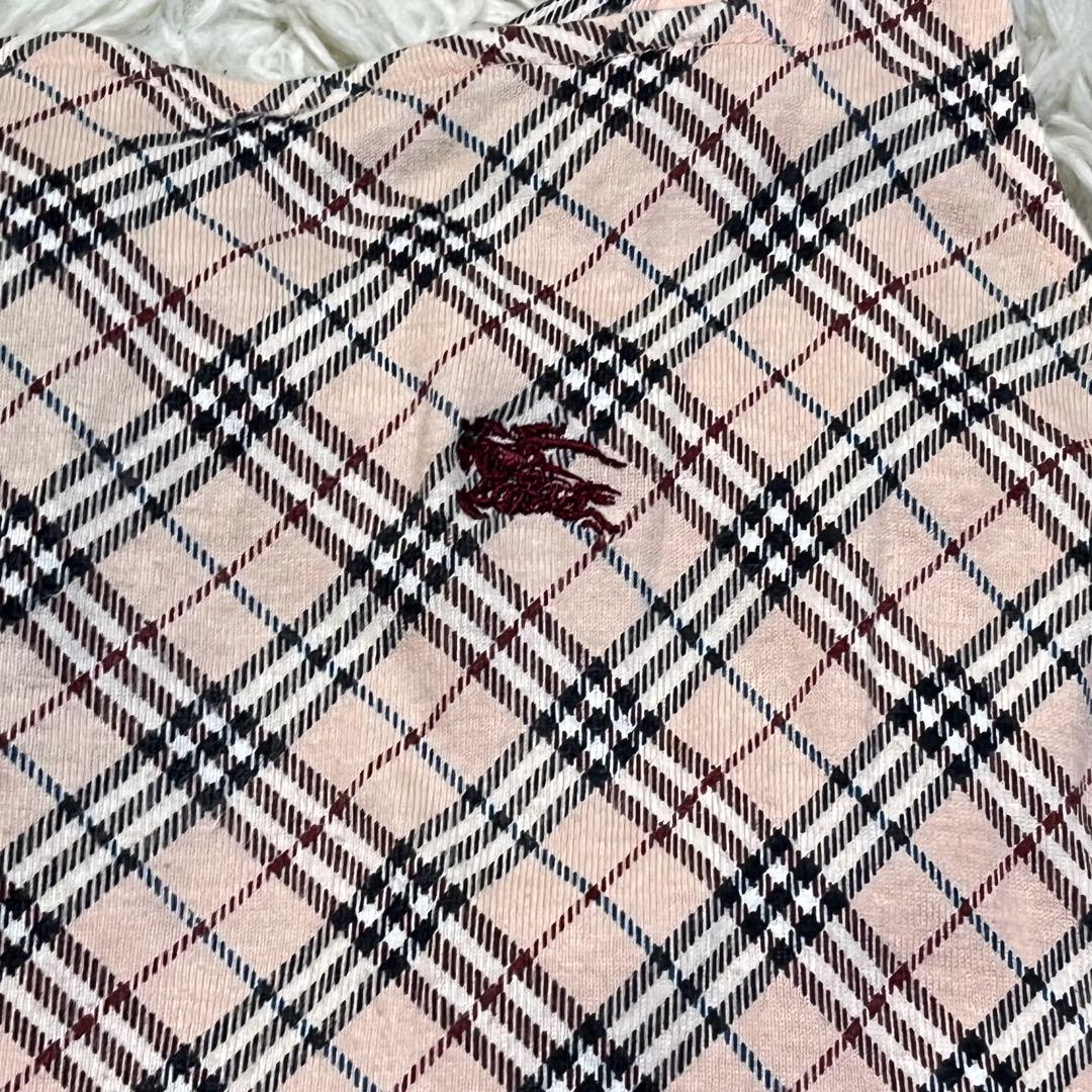 BURBERRY バーバリー　ノバチェック　リボン　タンクトップ　キャミ