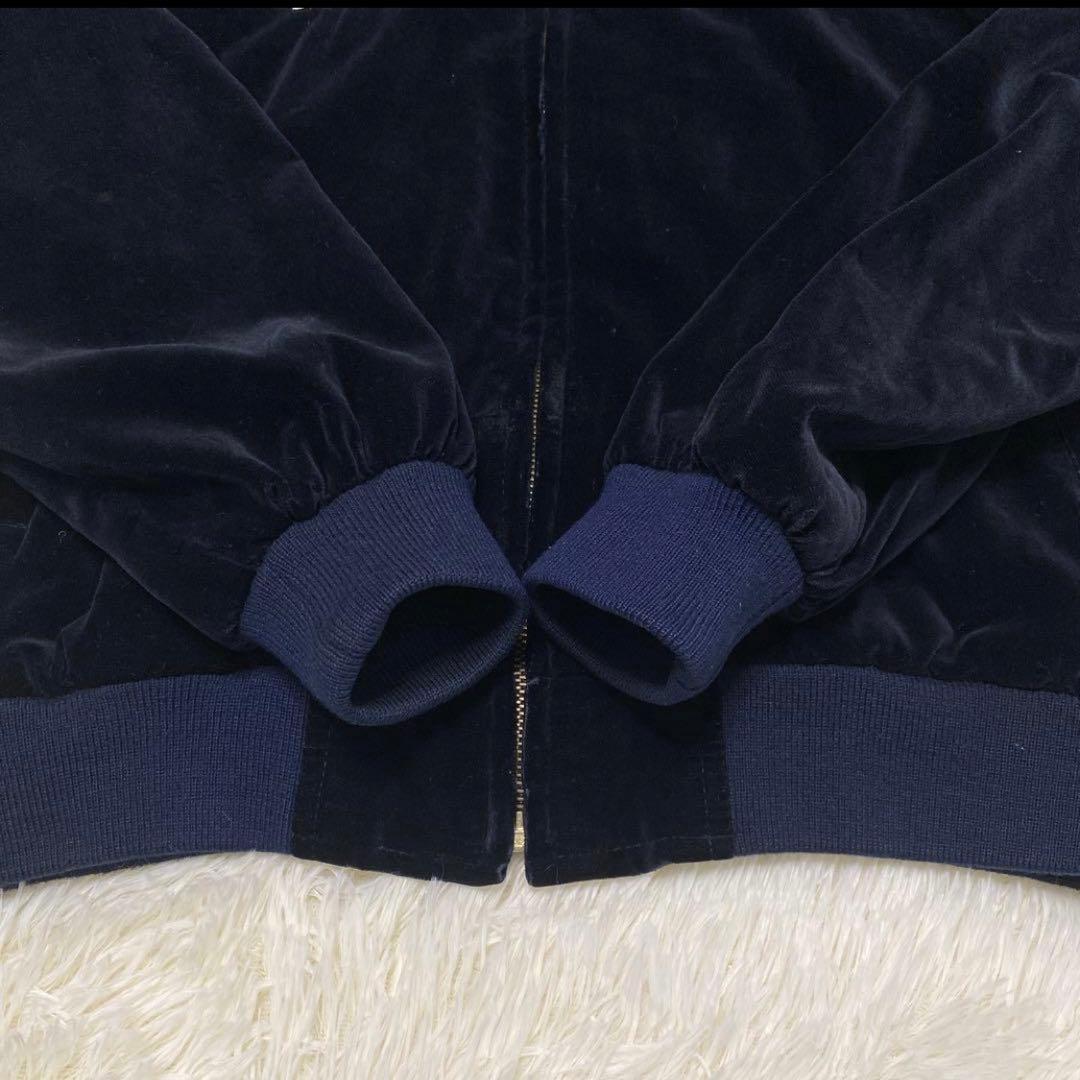 ✨美品✨Mr. Bogey スカジャン 別珍 ベロア 龍 ドラゴン ビッグ刺繍