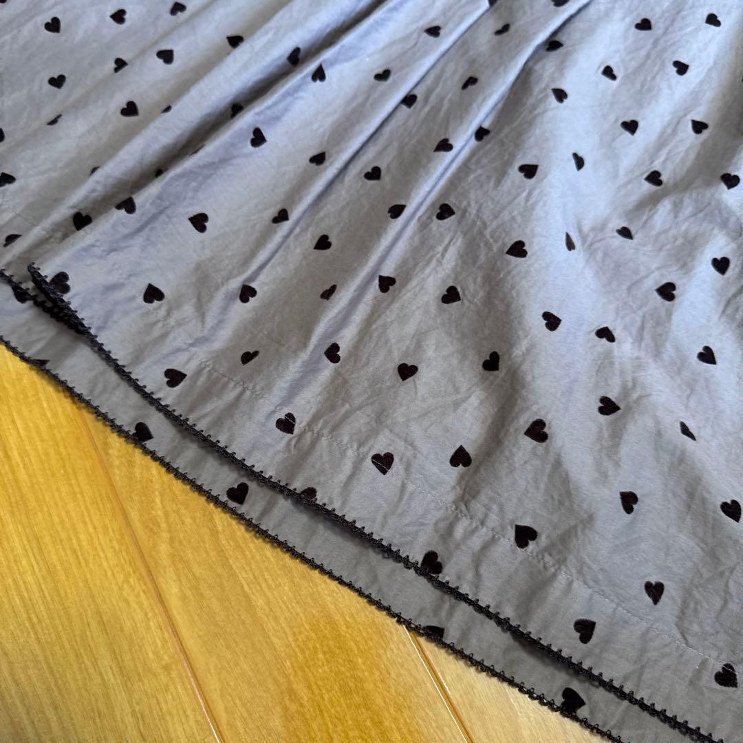 ピンクハウス　茶色　ハート　美品　ワンピース