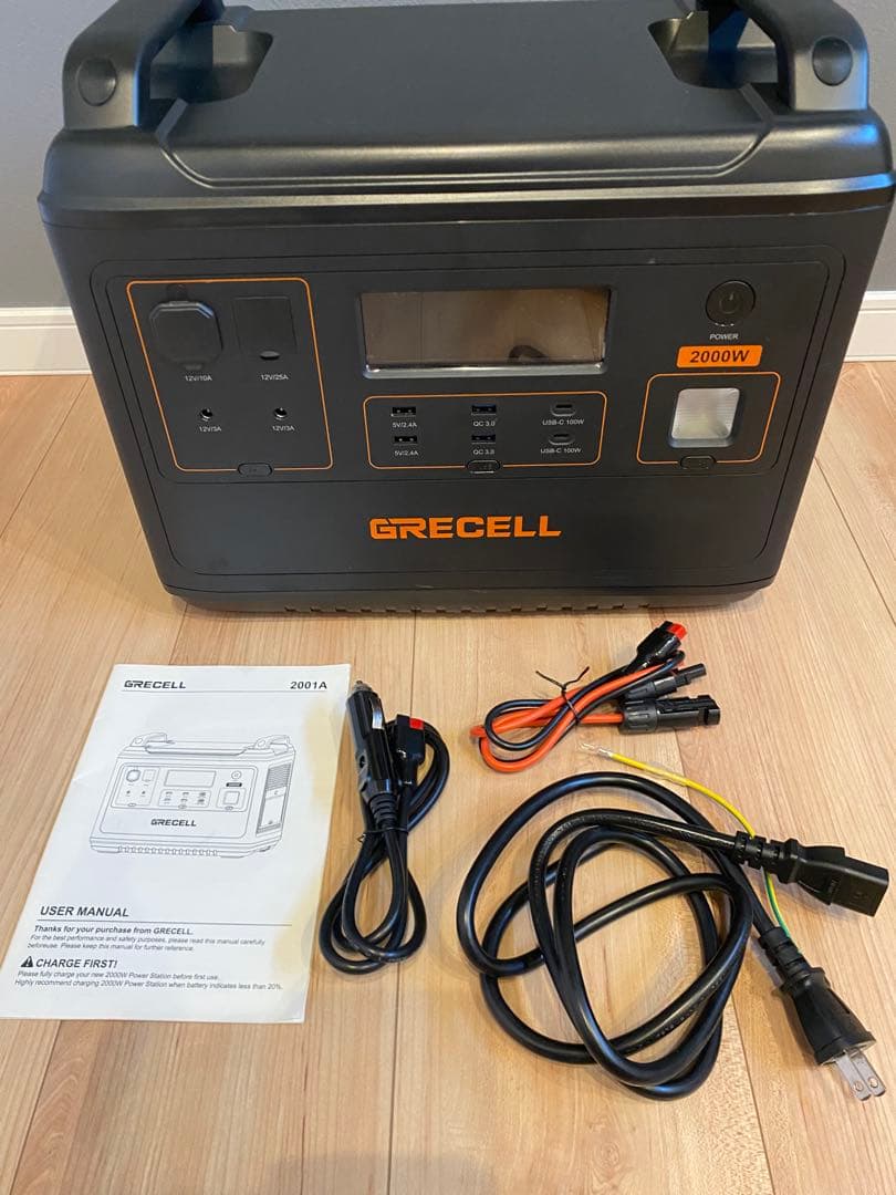 yas4manchu【極美品】GRECELL ポータブル電源2000W