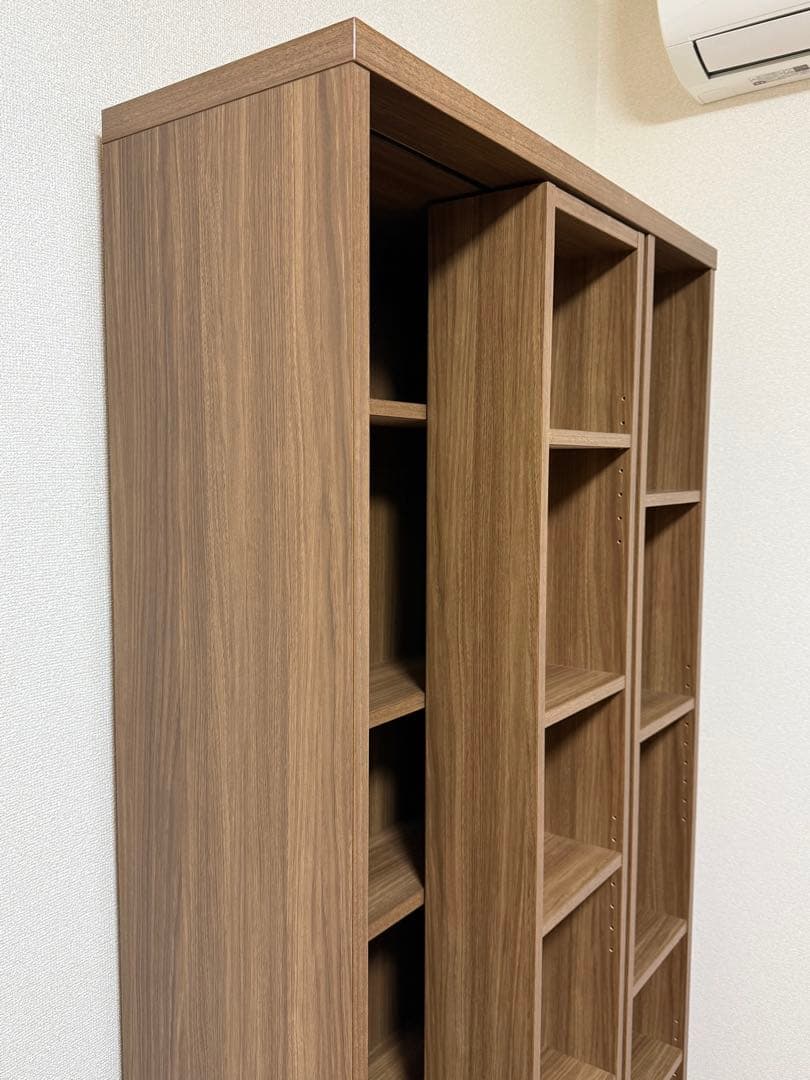 【美品】ニトリ Sスライド本棚