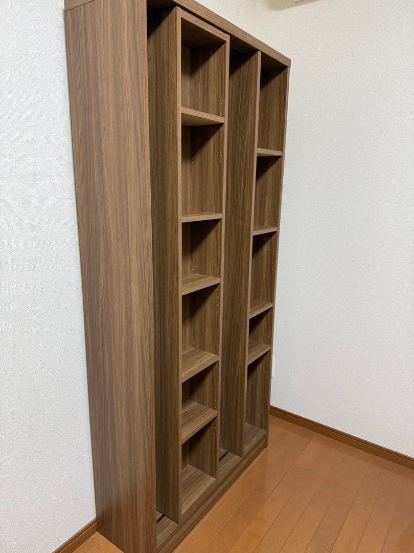 【美品】ニトリ Sスライド本棚