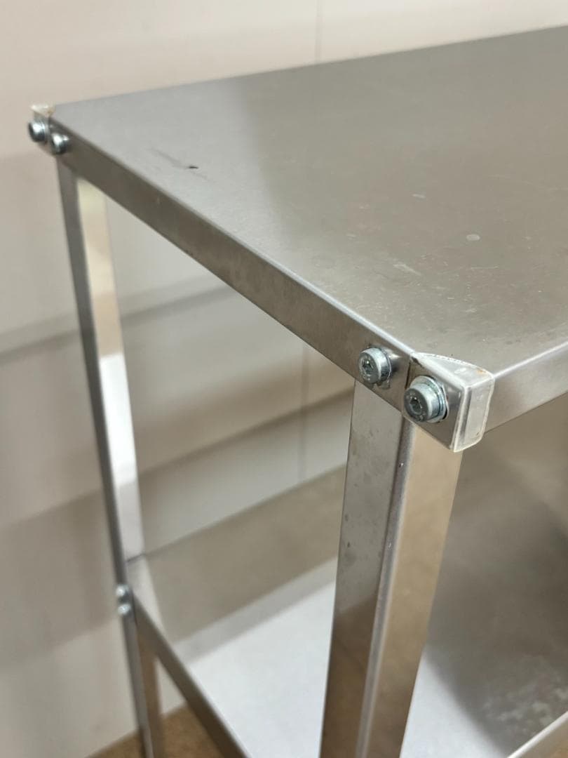 ステンレスワゴン / キャスター付き / ステンレスワゴン2段